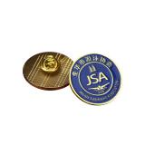 Metal lapel pin badge