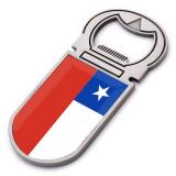 Flag of Chile metal magnet with metal opener0.4-0.8usd